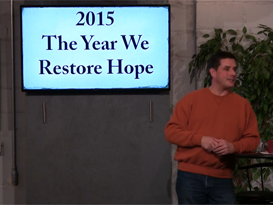 01/03/15 - 2015 The Year We Restore Hope